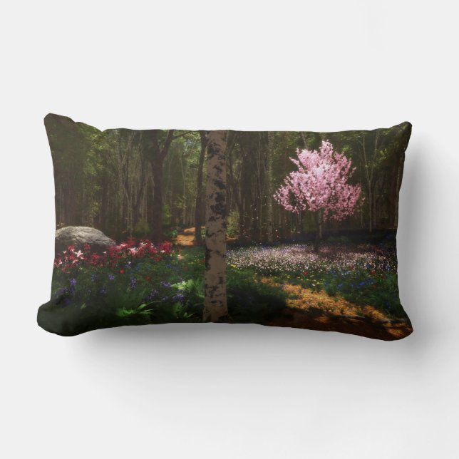 Cherry Träd Concerto Pillow Lumbarkudde (Framsida)