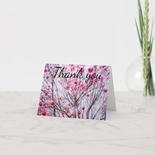 Cherry träd Grenar och blommor, tack (Framsida)