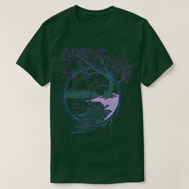 Cherry Träd T Shirt (Design framsida)