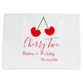 Cherry two 2nd birthday red cherry kids simple 