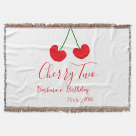 Cherry two 2nd birthday red cherry kids simple  filt