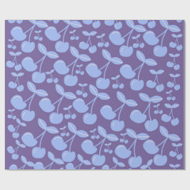Cherry Wrapping Papper Cherry Party Tableware Presentpapper