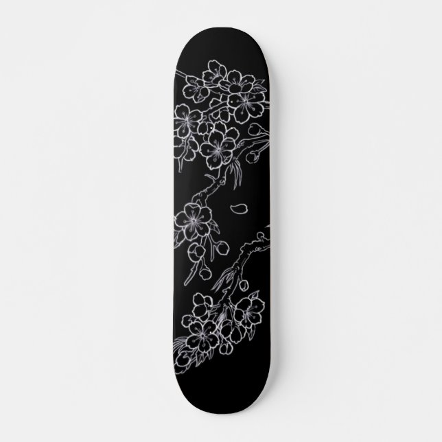 CherryBlossom Old School Skateboard Bräda 18 Cm (Framsida)