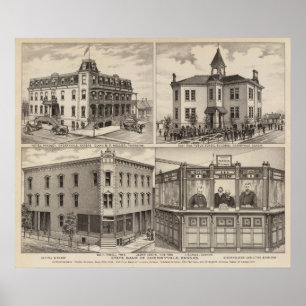 Cherryvale Kansas Poster