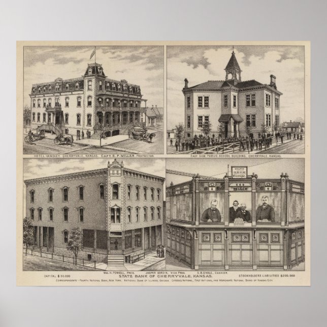 Cherryvale, Kansas Poster (Framsidan)