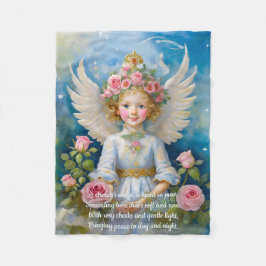 Cherub Angel Blanket Fleecefilt