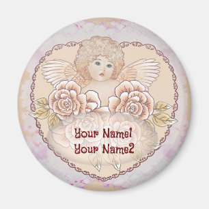 Cherub Angel bröllop magnet