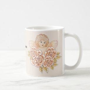 Cherub Angel bröllop mugg