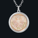 Cherub Angel bröllop necklace Silverpläterat Halsband<br><div class="desc">Cherub Angel bröllop necklace, Bröllop kläder, Bröllop t-shirts, bröllopsgåvor av ArtMuvz Illustration Matching Bröllop möhippa, mottagning, middagskläder. Fira kärlek i stil med vår bröllop-design, Perfekt för bruden, brudgummen, bröllopsfesten och gästerna. Underbar för händelser med anknytning till bröllop. Visa upp din upphetsning för den stora dagen beställning dina bröllopsgåvor i dag...</div>