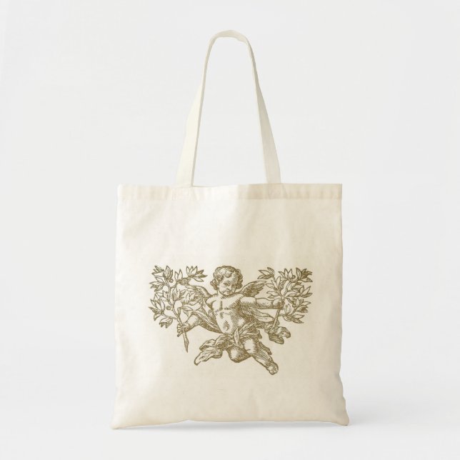 Cherub Angel Budget Tote Bag Tygkasse (Framsidan)