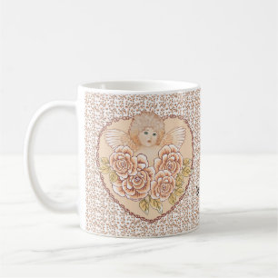 Cherub Angel Heart Kaffemugg