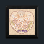 Cherub Angel Heart Minnesask<br><div class="desc">Cherub Angel Heart KeepsakBox, Angel Kläder, Angel t-shirts, Angel Brölloppresenter av ArtMuvz Illustration. matchande Angel kläder och presenter. Gelgåvor är ett tänkbart och meningsfullt sätt att visa någon du bryr dig om. Vare sig du tittar för en gåva till en vän, familjemedlem eller älskad, finns det en ängelgåva som är...</div>