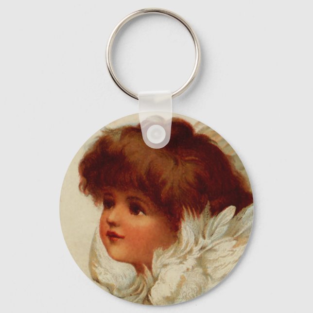 Cherub Angel Keychain Nyckelring (Framsida)