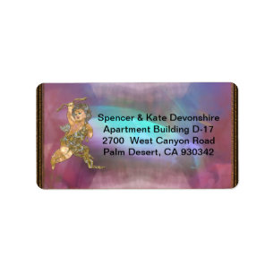Cherub Beauty Adressetikett