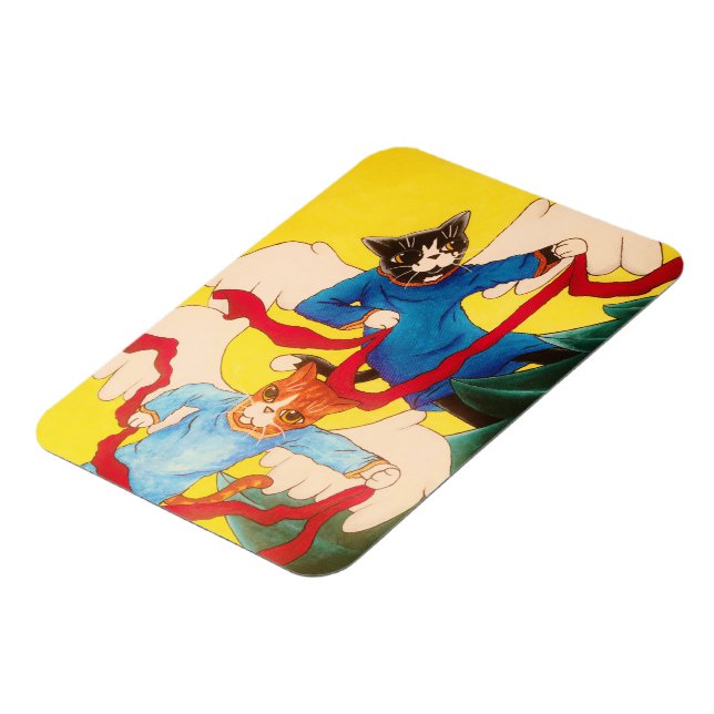 Cherub Cats Magnet (Vänstra Sidan)