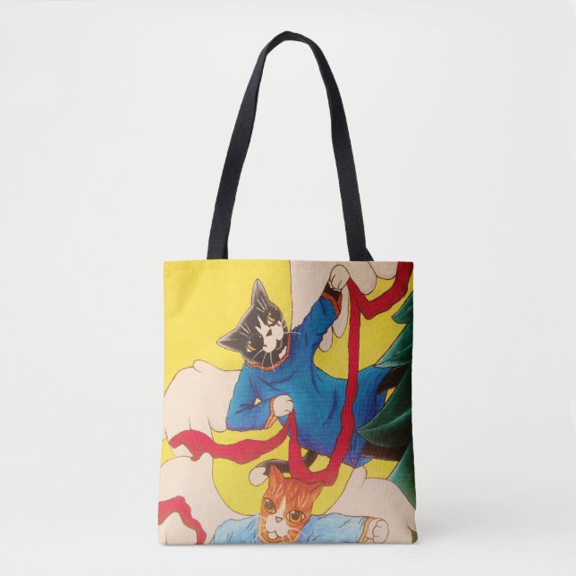 Cherub Cats Tygkasse (Framsida)