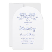 Cherub Cupid par Holding Heart Bröllop