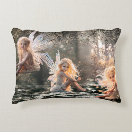 Cherub Fairy Pillow Prydnadskudde