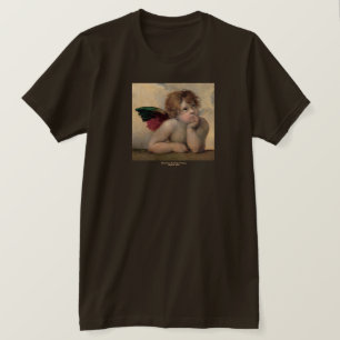 Cherub från Sistine Madonna vid Raphael T-shirt