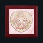Cherub Heart Angel Minnesask<br><div class="desc">Cherub Heart Angel smyckeskrin, Bröllop kläder, Bröllop t-shirts, bröllopsgåvor av ArtMuvz Illustration. Anpassa möhippor från Matching Angel Bröllop och kläder från bröllop för brud. Fira kärlek i stil med vår bröllop-design, Perfekt för bruden, brudgummen, bröllopsfesten och gästerna. Underbar för händelser med anknytning till bröllop. Visa upp din upphetsning för den...</div>