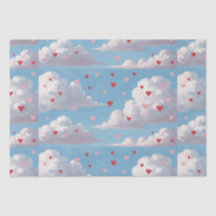 Cherub och cupids kärlek eftermath. Hjärter i himm