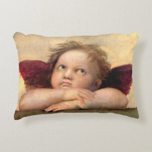 Cherub vid Raphael Prydnadskudde