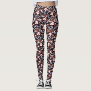 Cherubic Anime Angel - angelic, kawaii Leggings