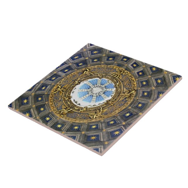 Cherubic Cupola Kakelplatta (Sidan)