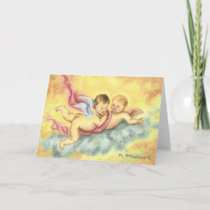"Cherubs" Helgkort
