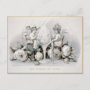Cherubs & Ice Cream - vykort