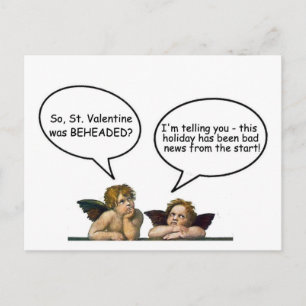 CherubSt.-valentin Helg Vykort