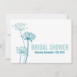 Chervil modern grafik inbjudningskort för möhippan