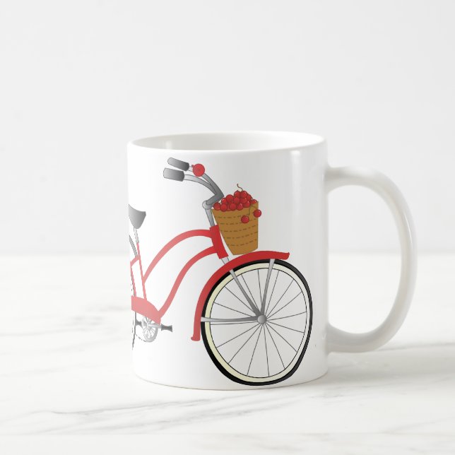 Chery Cherry Bicycle Kaffemugg (Höger)