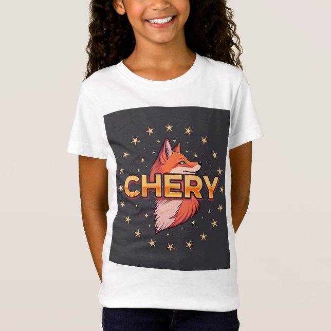CHERY Fox Emblem – Modig Ande, Vild Elegans T Shirt (Framsida)