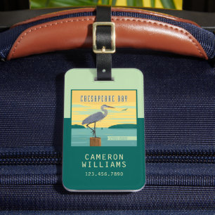 Chesapeakbukten vid Nordamerikas största flodmynni Bagagebricka