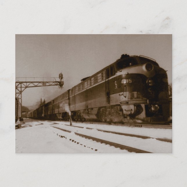 Chesapeake and Ohio Engine 4815 Vykort (Framsida)