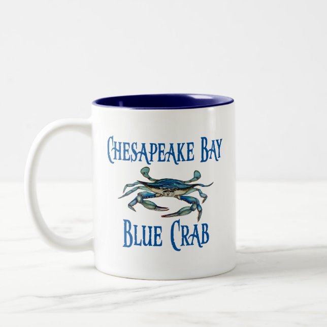 Chesapeake Bay Blue Crab Mugg (Vänster)