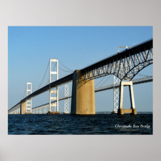 Chesapeake Bay Bridge - PRINT Poster