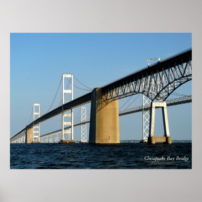 Chesapeake Bay Bridge - PRINT Poster (Framsidan)