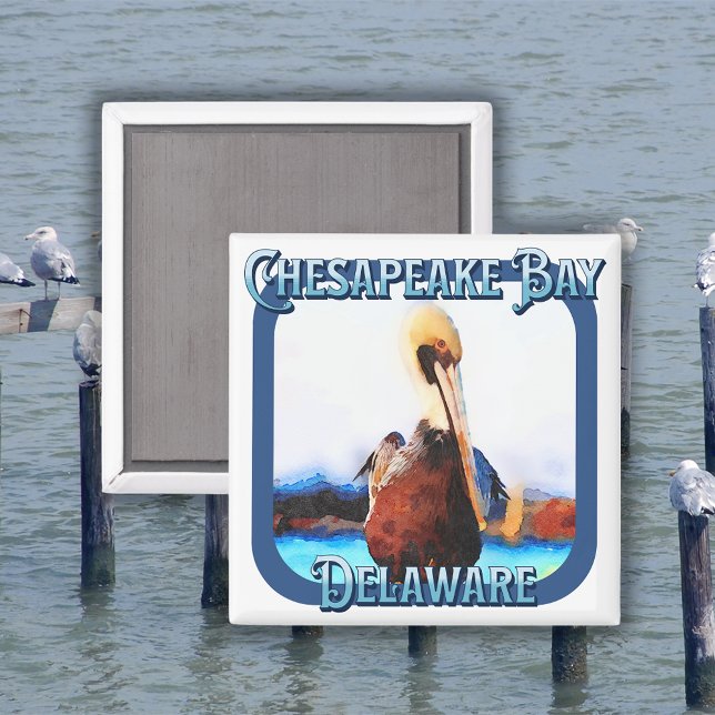 Chesapeake Bay, Delaware Magnet (Skapare uppladdad)