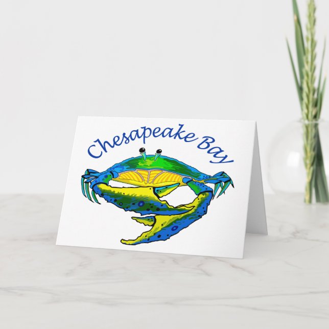 Chesapeake Bay Kort (Framsida)