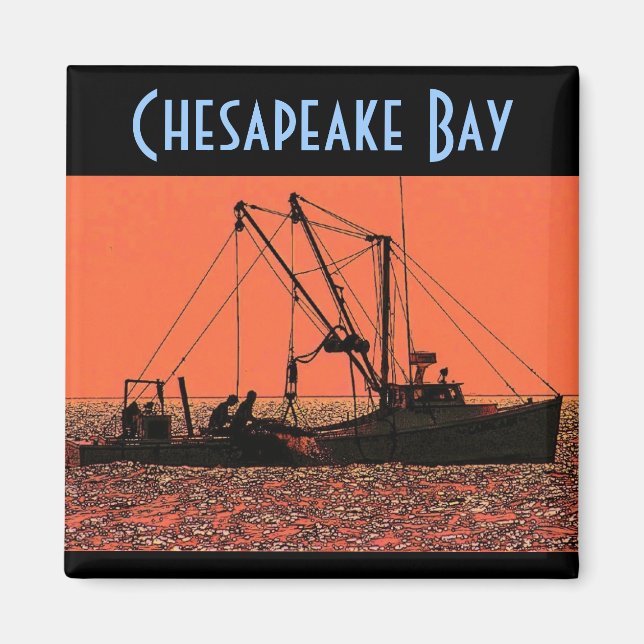 Chesapeake Bay Magnet - Anpassad (Framsidan)