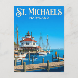 Chesapeake Bay Maritime Museum USA Vykort