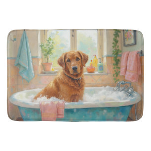 Chesapeake Bay Retriever Badtid Mysig Badrums D Badrumsmatta