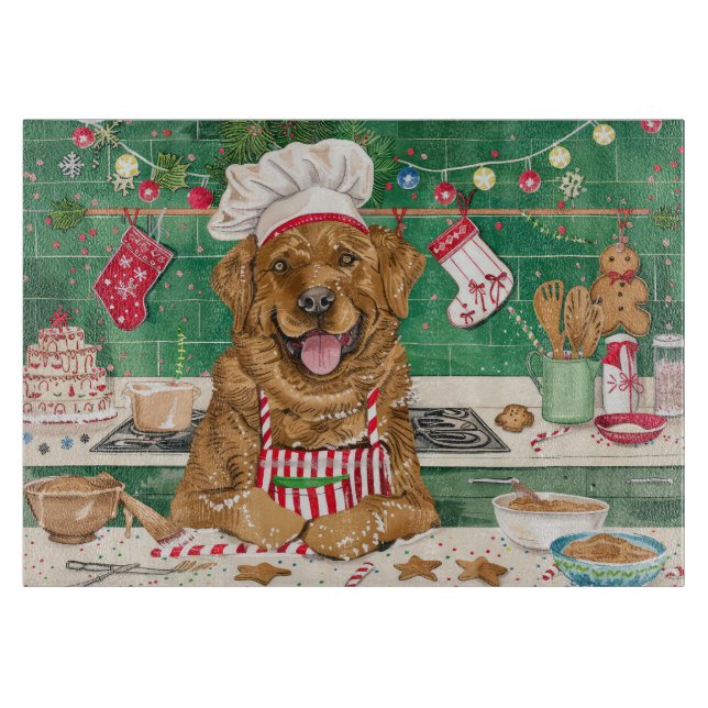 Chesapeake Bay Retriever Baking: God jul (Framsidan)