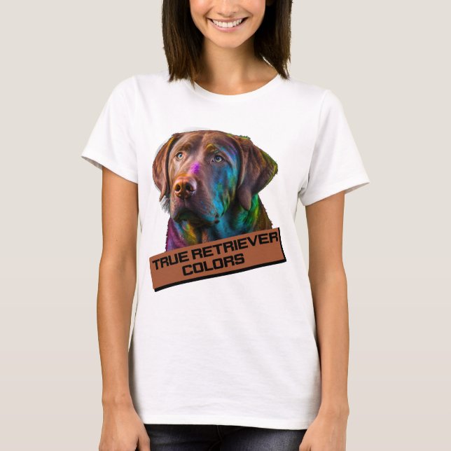 chesapeake bay retriever colors t shirt (Framsida)