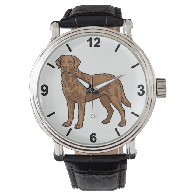 Chesapeake Bay Retriever Dog Wrist Watch Armbandsur (Framsida)