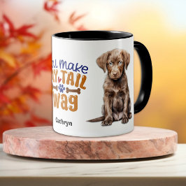 Chesapeake Bay Retriever du gör min Svan-påse Mugg