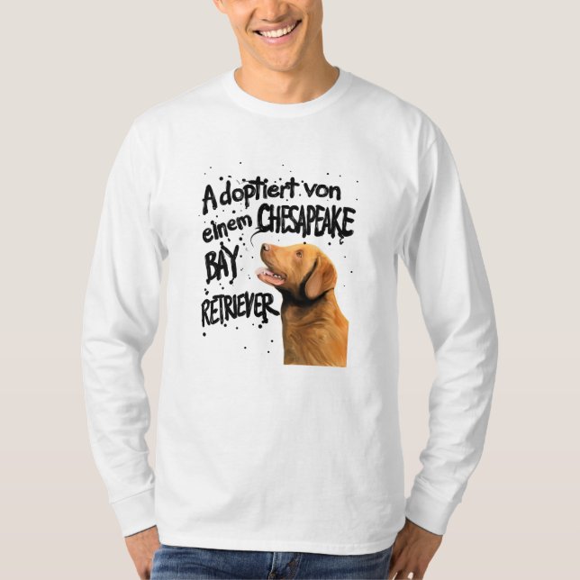 Chesapeake Bay Retriever Gift T Shirt (Framsida)