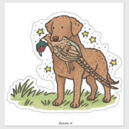 Chesapeake Bay Retriever Jakt Bil Klistermärke Klistermärken